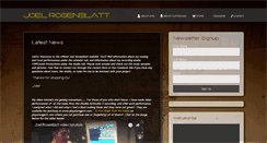 Desktop Screenshot of joelrosenblatt.com